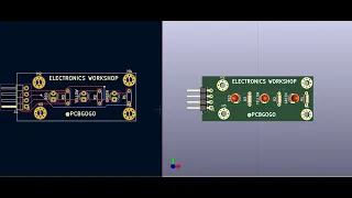 How To Design Own PCB for Traffic Light // Kicad Beginners // PCB Design