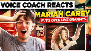 Vocal Coach ANALYZES | Mariah Carey - If its Over 1992 (reaction)