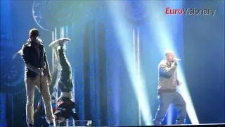 Loucas Yiorkas feat. Stereo Mike - Watch My Dance - Eurovision 2011 - Greece - Final dress rehearsal
