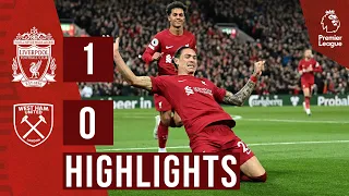HIGHLIGHTS: Liverpool 1-0 West Ham United | NUNEZ NODS HOME THE WINNER!