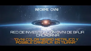 OVNI COLOR NEGRO METALICO Y CANEPLA EN TIJUANA, MEXICO