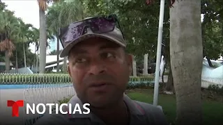 Los cubanos se protegen ante la inminente llegada de Ian | Noticias Telemundo