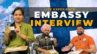 What happens in Embassy Interview? Live Experience