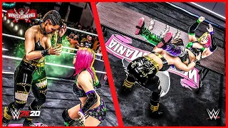 |WWE 2K| Asuka vs. Rhea Ripley - Raw Women's Championship Match |WrestleMania 37| |Highlights|