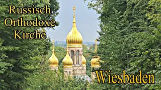 View of Wiesbaden From Neroberg | Russian orthodox church | kletterwald