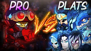 1 PRO vs 7 Plats | Brawlhalla Crew Battle