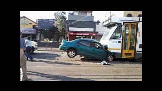 ✦ Tram And Car Crash Compilation December 2018  ✦ #5