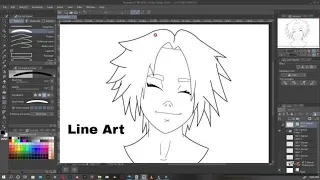How To Draw Clean Line Art! Digital Inking Tips