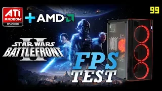 FX-8350 + RX 580 8GB Star Wars Battlefront II FPS TEST (1080p ULTRA/High/Med/Low)