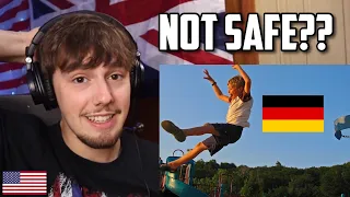 American Reacts to German Playgrounds..