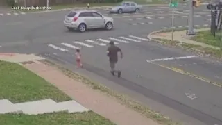 Barbers save young girl running toward intersection