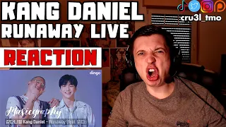 KILLING IT LIVE (Kang Daniel - Runaway (feat. Yumdda) | Musicgraphy | Dingo Music | REACTION)