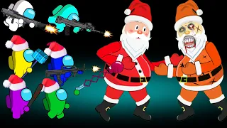 Among Us Escape From Fake Santa Claus On Christmas Day - 어몽어스 AMONG US ANIMATION EP31