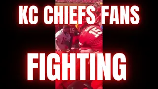 Chiefs fans fighting other Chiefs fans / Chargers vs Chiefs