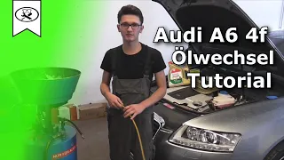 Audi A6 4F 3.0 Öl Wechseln | Change oil | VitjaWolf | Tutorial | HD