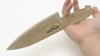 Sharpest knife made out of Cardboard