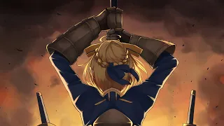 FATE [AMV] - THE ARMY SONG SABER TRIBUTE