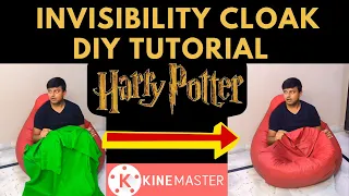 Harry Potter Invisibility Cloak Green Screen Tutorial Kinemaster