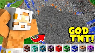 Testing GOD TNTs In Minecraft !!!!!