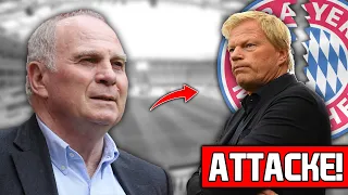 Abteilung Attacke! Uli Hoeneß schießt gegen Oliver Kahn nach Bayern-Aus!