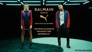 PUMAxBALMAIN WITH CARA DELEVINGNE LIVE PERFORMANCE FROM LA