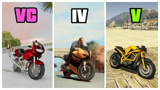 FASTEST MOTORCYCLE (Evolution) In GTA GAMES