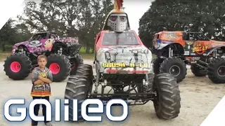 Mini-Monstertruck-Show für Kinder | Galileo | ProSieben