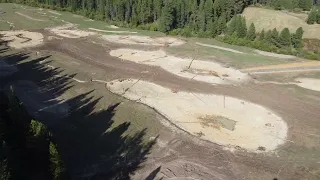 23-09-05 No Fence Wetlands Drone Flight Overview Above Bigfoot Pond.