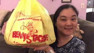 BENNY'S TACOS & CHICKEN ROTISSERIE - MUKBANG, EAT WITH ME, RESTAURANT REVIEW - TASTE TEST