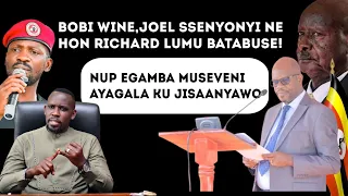 Bobi Wine,Joel Ssenyonyi ne Hon Richard Lumu batabuse! NUP egamba Museveni ayagala ku jisaanyawo