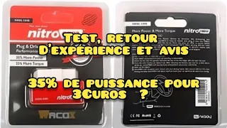 AUTO CAR Test et avis sur NITRO OBD2 Diesel après deux mois d'utilisation sur X5 E53 BMW.  ARNAQUE