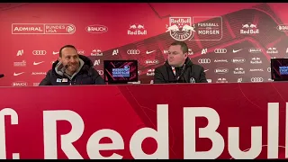 Pressekonferenz: RB Salzburg vs. SV Ried