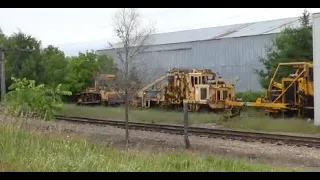 A Short Chase North Of The Escanaba & Lake Superior Railroad Plus MOW Equipment! | Jason Asselin