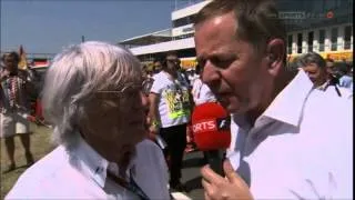 Martin Brundle interviews Bernie Ecclestone