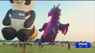 NJ hot air balloon festival returns