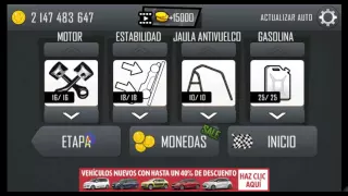 Hill Climb Racing 26075 metros en Estaciones con Big Finger