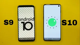 Samsung Galaxy S9 vs Samsung Galaxy S10