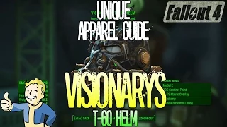 Fallout 4 | Visionary's T-60c Helm | Unique Rare Apparel | Location Guide