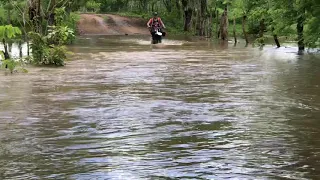 Moto todo terreno a prueba de agua