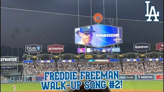 2023 FREDDIE FREEMAN LIVE WALK-UP SONG #1! | 2023 Dodgers Postseason Baseball