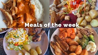 Meals of the week. Uk family of 6  #mealsonabudget #mealsoftheweek