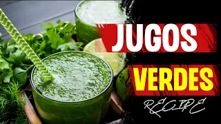 Jugo verde para limpiar el hígado Frank suarez | Receta de jugos verdes para desintoxicar el cuerpo