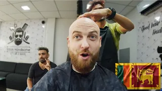THIS HAPPENS When you get a $16 Haircut in Sri Lanka  🇱🇰
