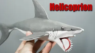 Making The Helicoprion Shark Monster Clay