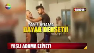 YAŞLI ADAMA EZİYET ETTİLER VE O ADAMIN YAPMAYIN ÇIĞLIKLARI