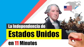 Historia de la INDEPENDENCIA de ESTADOS UNIDOS - Resumen | Causas, desarrollo y consecuencias.
