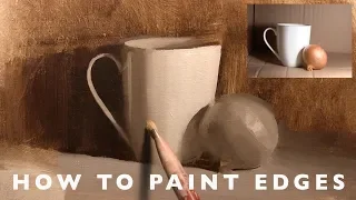 Oil Painting Tutorial - How to Paint Edges