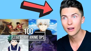 Vocal Coach Reacts: 100 Legendary Anime Openings