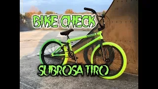 Subrosa Tiro Bike Check