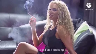 Sexy beautiful girl smoking cigarett #girl_smoking